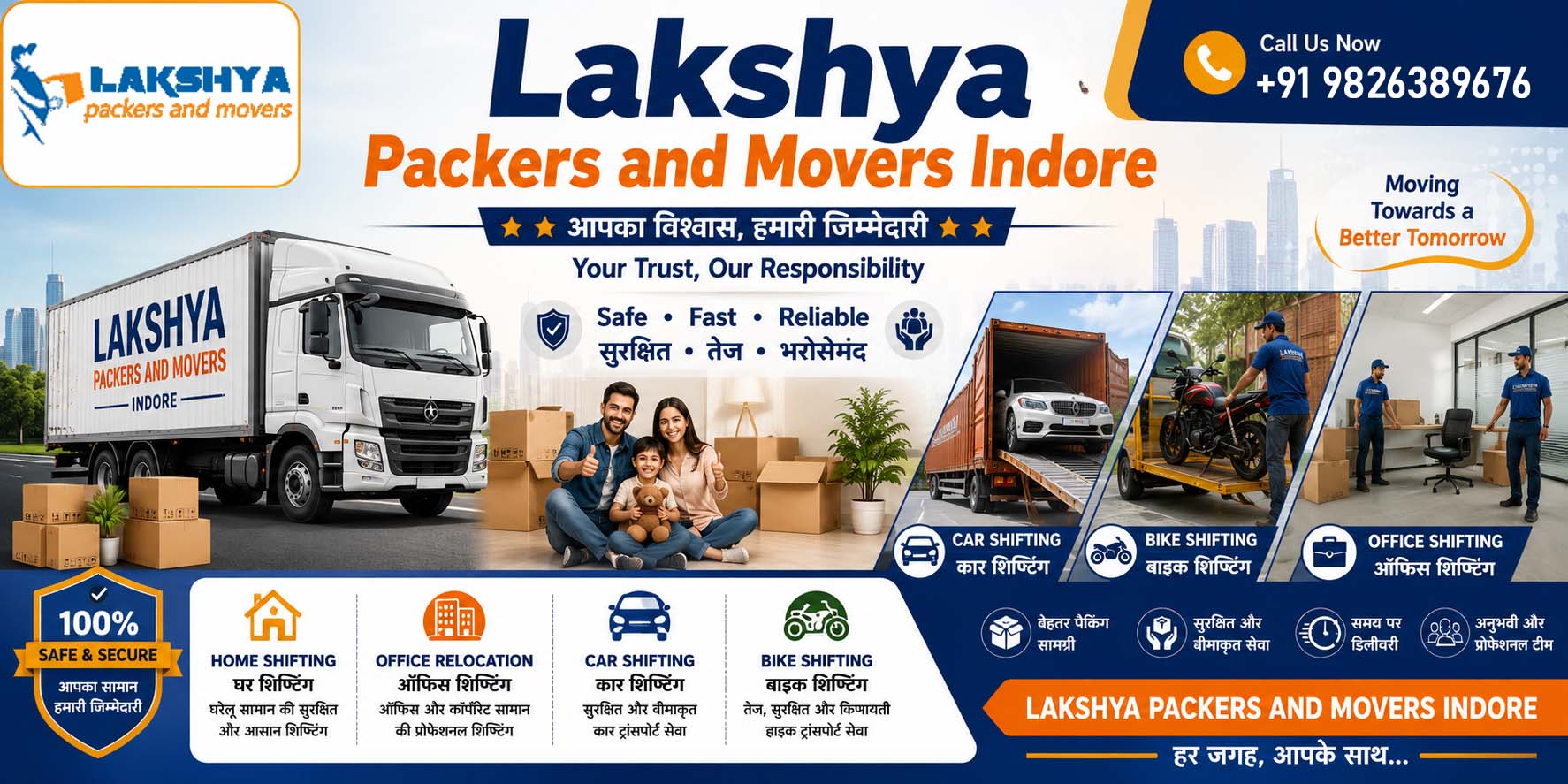Top Packers and Movers in Indore
